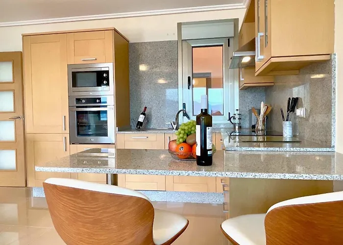 アパート The Cliffs - Galician Blue Views サンタマルタ・デ・オルティゲイラ