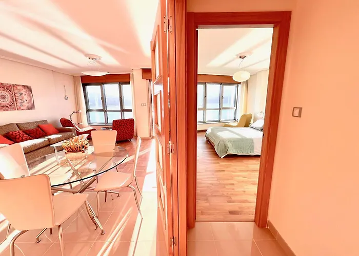 アパート The Cliffs - Galician Blue Views サンタマルタ・デ・オルティゲイラ