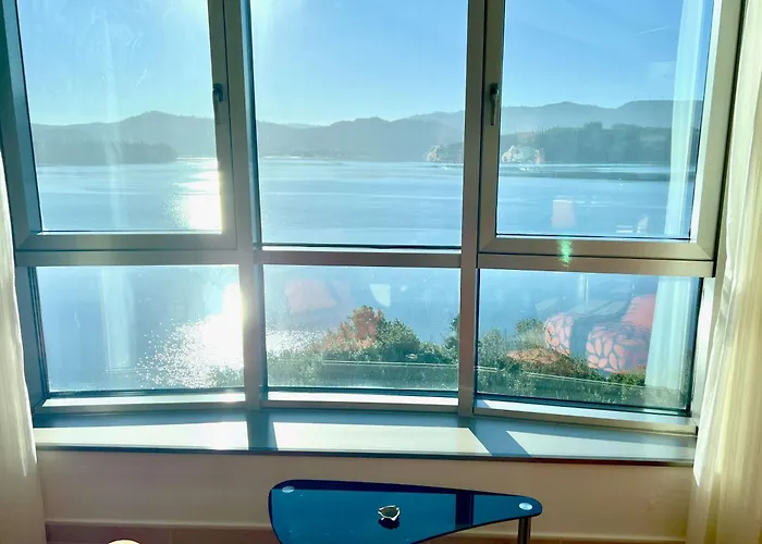 アパート The Cliffs - Galician Blue Views サンタマルタ・デ・オルティゲイラ